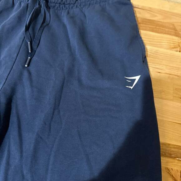 Gymshark Men's Crest Joggers - Navy Blue XL - Picture 2 of 9